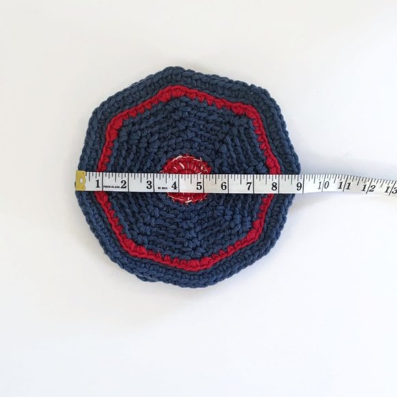 Crochet pot holders, Kitchen decor, Handmade oversize potholder - Picture 5 of 9